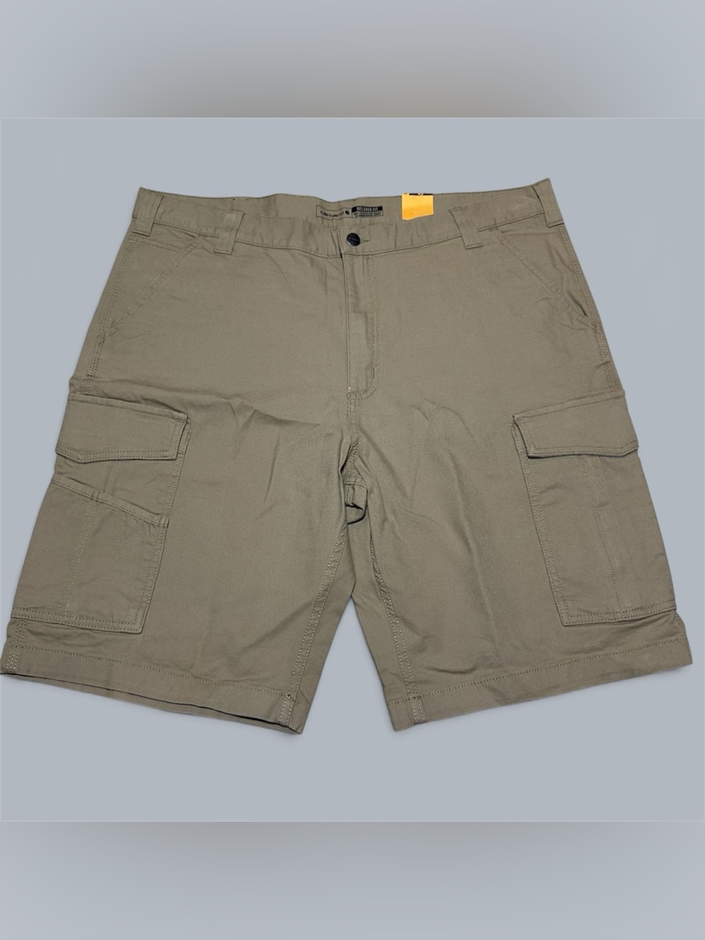 New with tags Carhartt Men’s Khaki Cargo Shorts Size 40 Multi Pocket Outdoor
